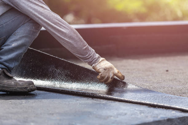 Professional Basement Waterproofing technician working in Lafayette Hill, PA